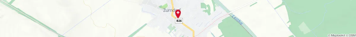 Kartendarstellung des Standorts für Heide Apotheke in 2424 Zurndorf